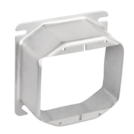 Southwire Device Ring, 2 Gangs, Galvanized Steel, Square Box Type 52C25
